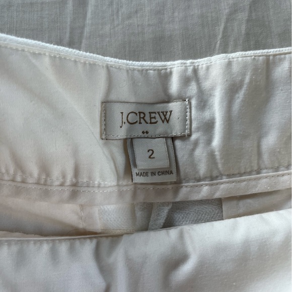 Jcrew White short size 2 - Picture 3 of 3